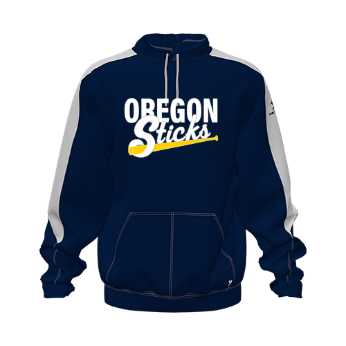 [CUS-DFW-HOOD-FLC-LSL-NVY-YXS-LOGO3] Hoodie (Youth XS, Navy, Logo 3)