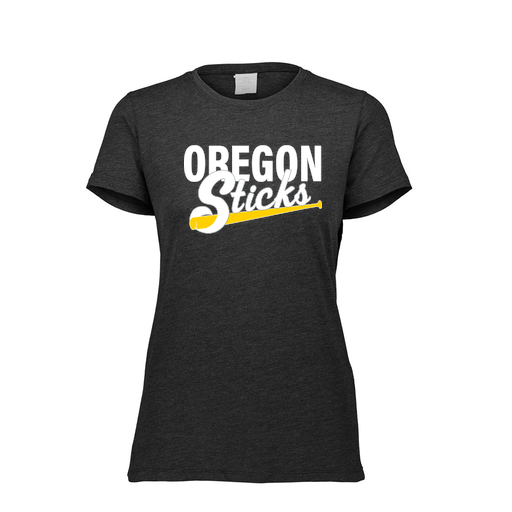 [FTSCUBBK-FAXS-LOGO3] Decker Women's Tri-Blend T-Shirt - Short Sleeve (Female Adult XS, Black, Logo 3)