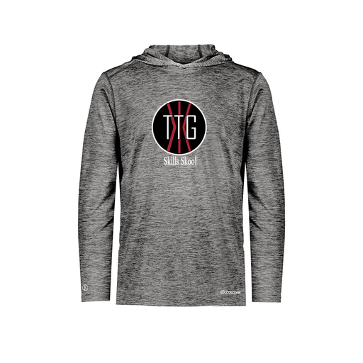 [FOLHCGBK-YS-LOGO2] Decker Youth Charge Hoodie (Youth S, Black, Logo 2)