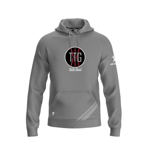 [FOLHSMGY-YXS-LOGO2] Decker Summit Hoodie (Youth XS, Gray, Logo 2)