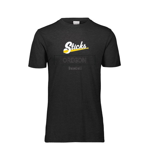[FTSCUBBK-AS-LOGO1] Decker Men's Tri-Blend T-Shirt - Short Sleeve (Adult S, Black, Logo 1)