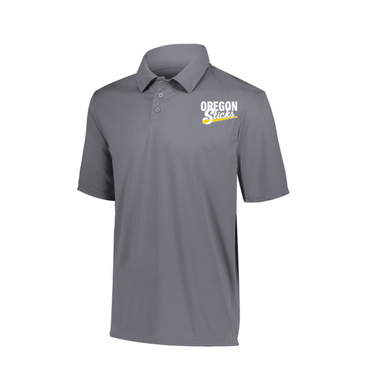 [5018.059.S-LOGO3] Youth Vital Polo (Youth S, Gray, Logo 3)