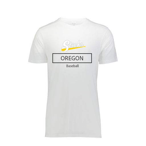 [FTSCUBWH-YS-LOGO1] Decker Youth Tri-Blend T-Shirt - Short Sleeve (Youth S, White, Logo 1)