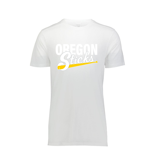 [FTSCUBWH-YS-LOGO3] Decker Youth Tri-Blend T-Shirt - Short Sleeve (Youth S, White, Logo 3)