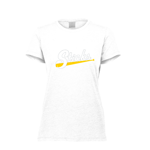[FTSCUBWH-FAXS-LOGO3] Decker Women's Tri-Blend T-Shirt - Short Sleeve (Female Adult XS, White, Logo 3)