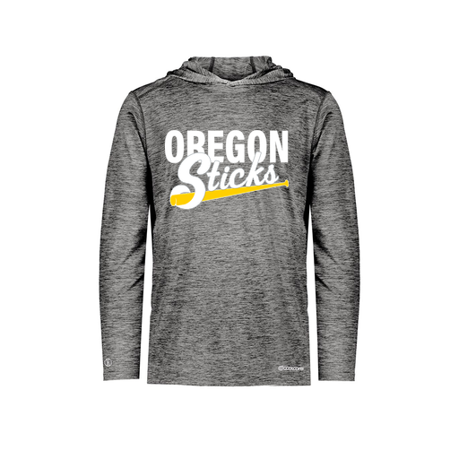 [FOLHCGBK-AS-LOGO3] Decker Men's Charge Hoodie (Adult S, Black, Logo 3)