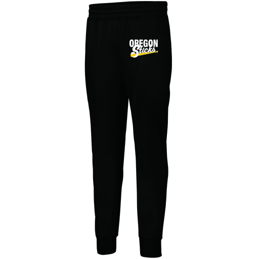 [5566.080.XS-LOGO3] Men's PERFORMANCE FLEECE JOGGER (Adult XS, Black, Logo 3)