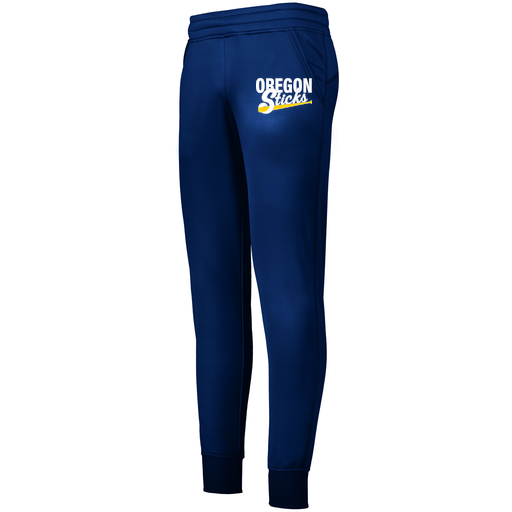 [5568.065.XS-LOGO3] Ladies Performance Jogger (Female Adult XS, Navy, Logo 3)