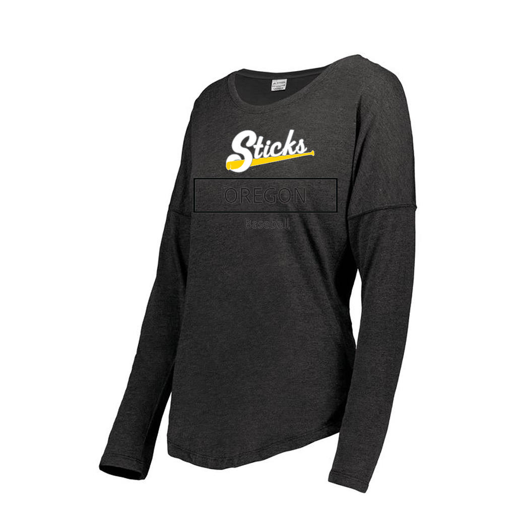 Decker Women's Tri-Blend T-Shirt - Long Sleeve